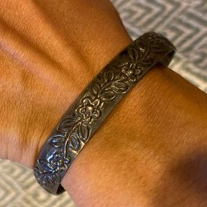 Floral Metal Bracelet